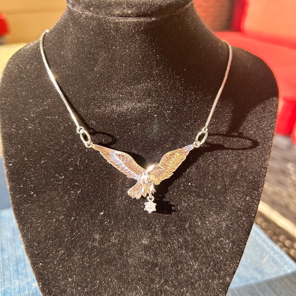 oak & ivy Jewelry - NWT 16” Oak & Ivy Silver Eagle Pendant Necklace - Women Jewelry